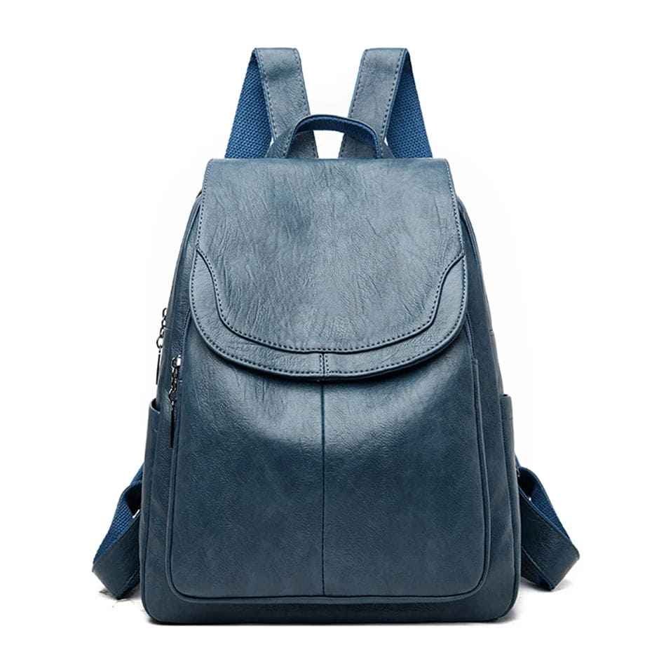 Leather Backpack for Women - Vegan Leather - Practical & Stylish
