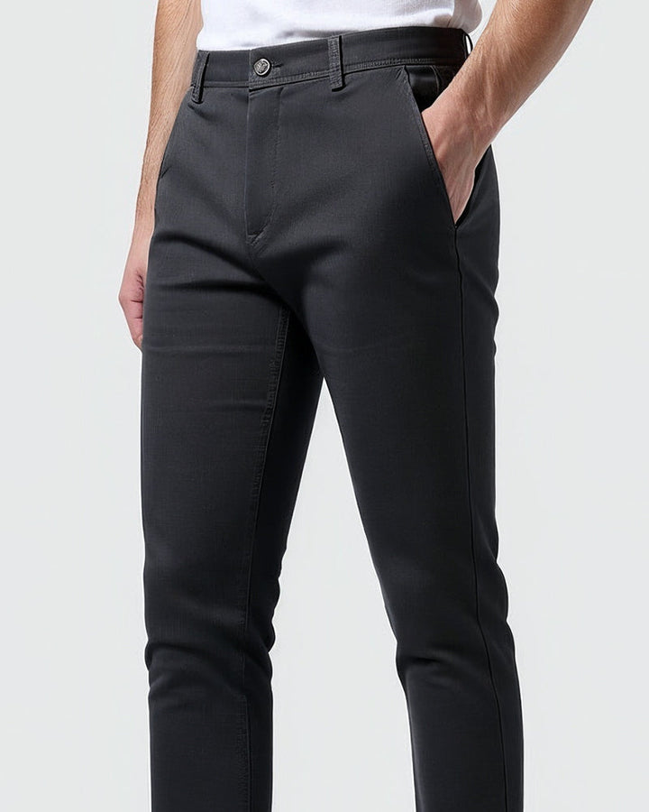 Men's slim-fit chinos for everyday and the office