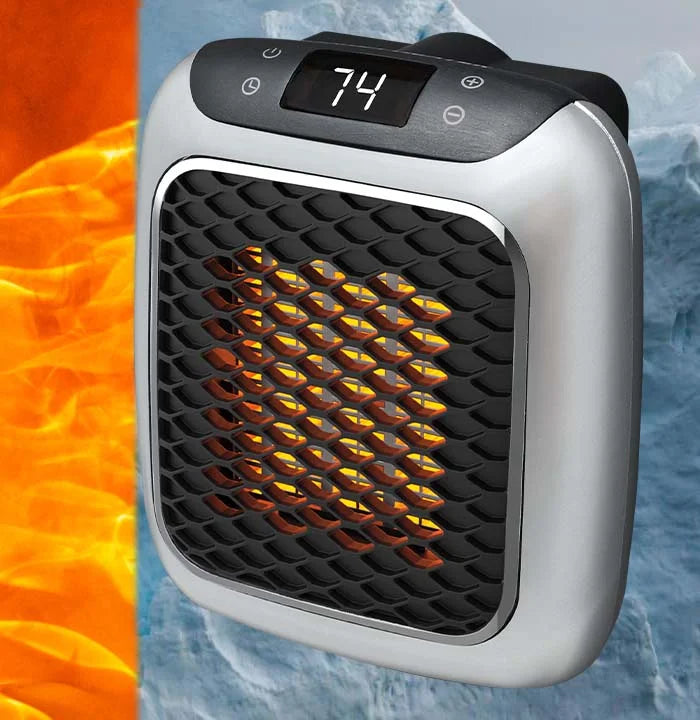 Portable Energy-Efficient Heater with Fast Heating - Hulvio