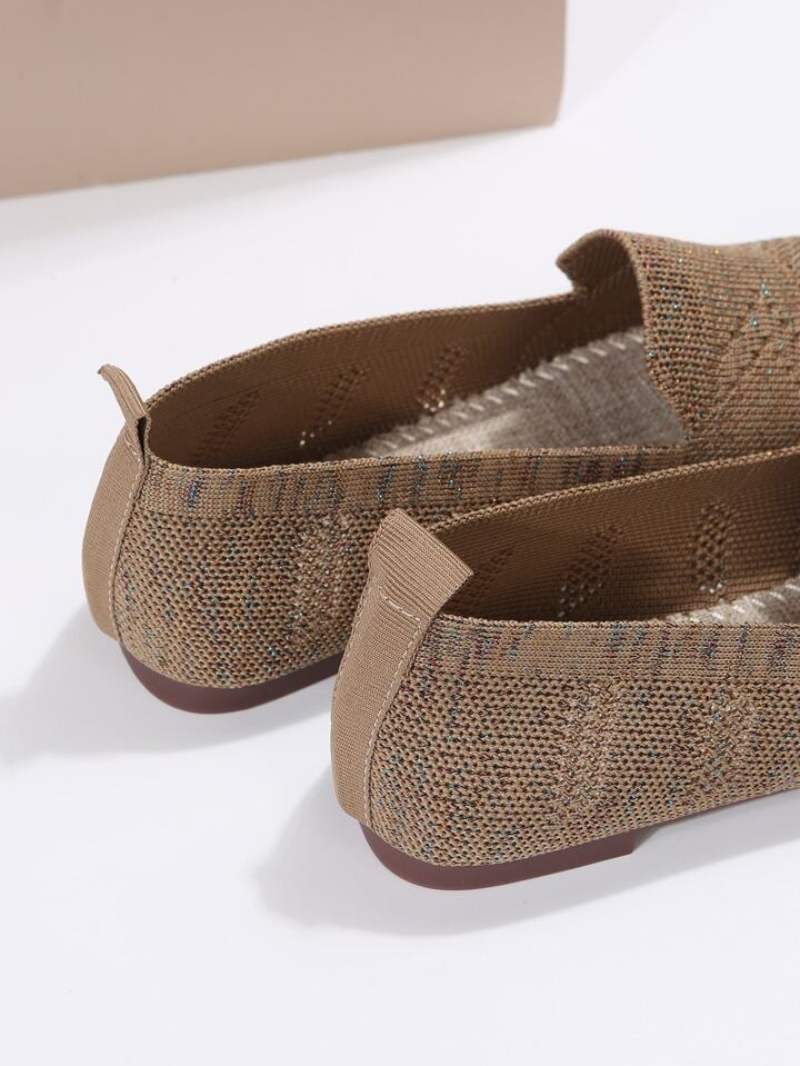 Women's orthopaedic slip-on trainers with soft footbed, breathable mesh