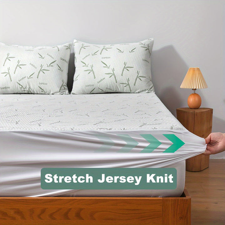 BambooCool Mattress Protector – Breathable and Cooling for Better Sleep Comfort