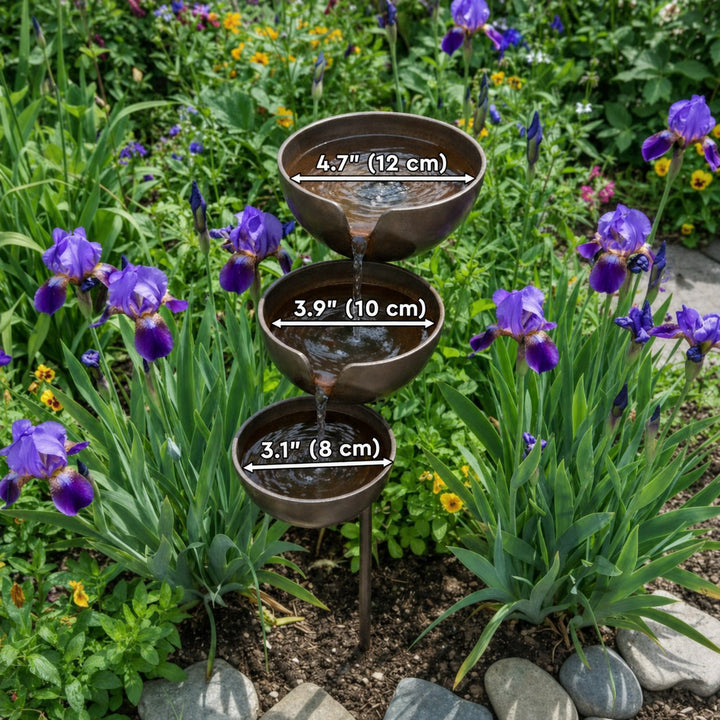 Rain-Catching Bird Bath - Natural Water Source for Birds and Bees