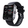 Fitness Tracking Smartwatch Heart Rate Monitor Touchscreen Waterproof Silicone