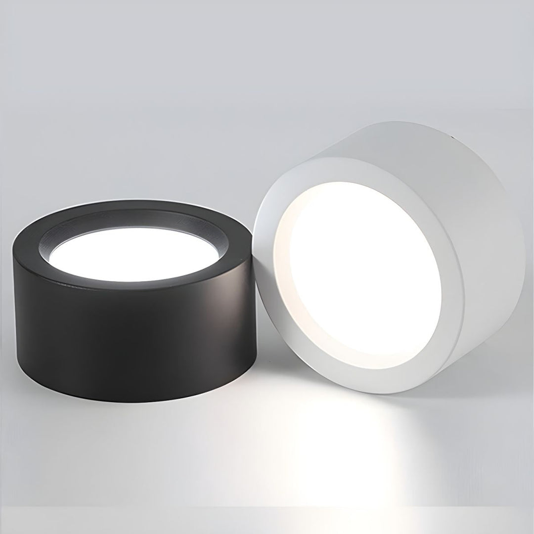 Flush Mount Cylinder LED Ceiling Light with Modern Design and Energy Efficient Lighting