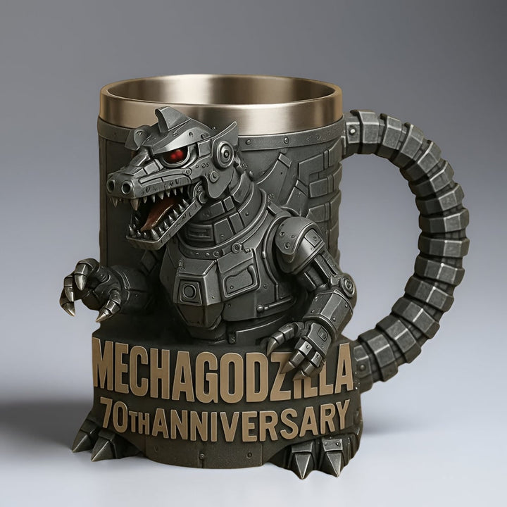 Fun Monster Coffee Mug with Stainless Steel Liner and Sculpted 3D Design