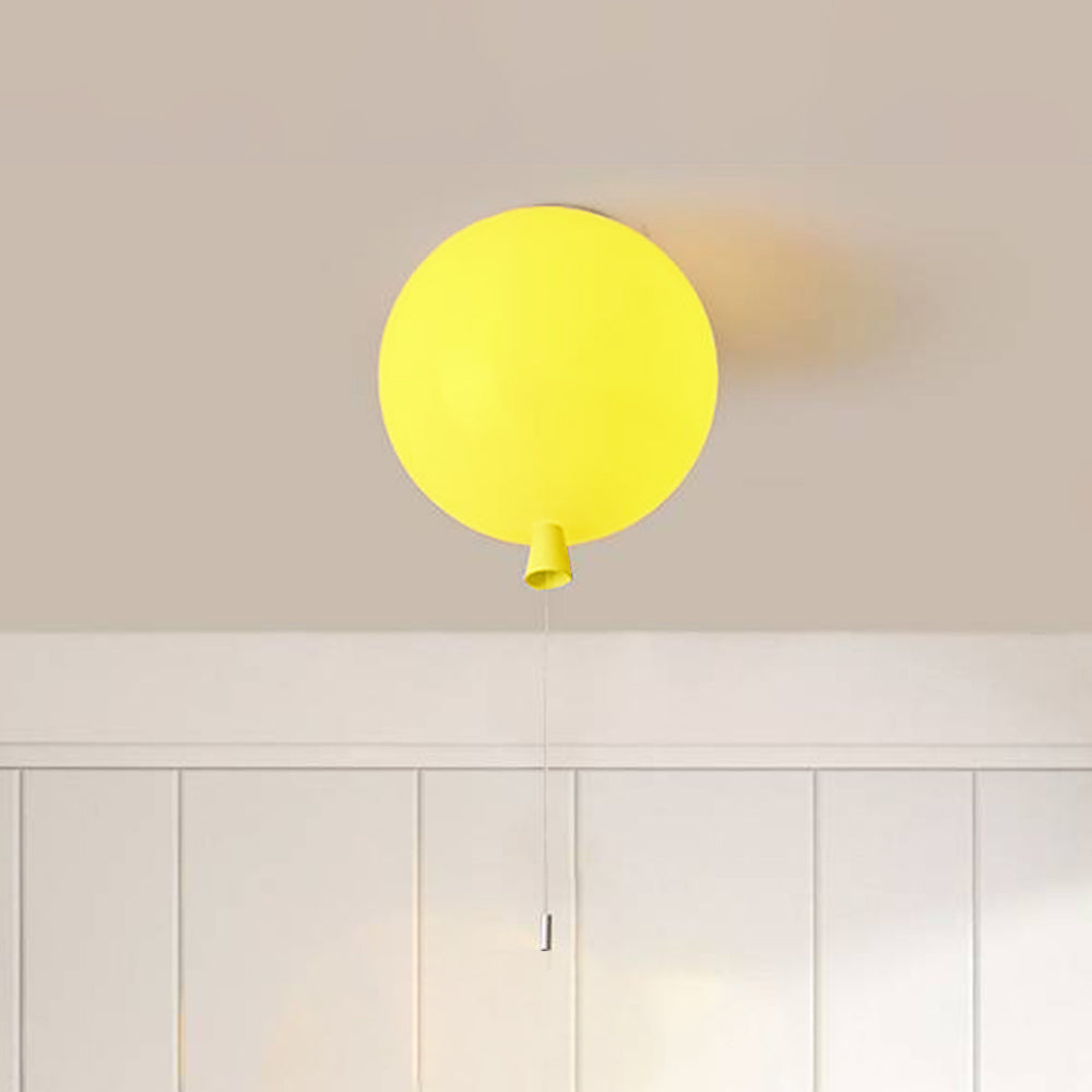 AuraLite - Compact, Modern LED Balloon Ceiling Lamp