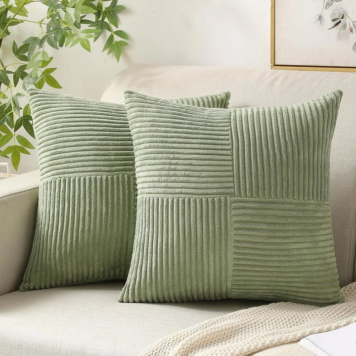 CordCush – Soft Corduroy Texture Cushion Cover