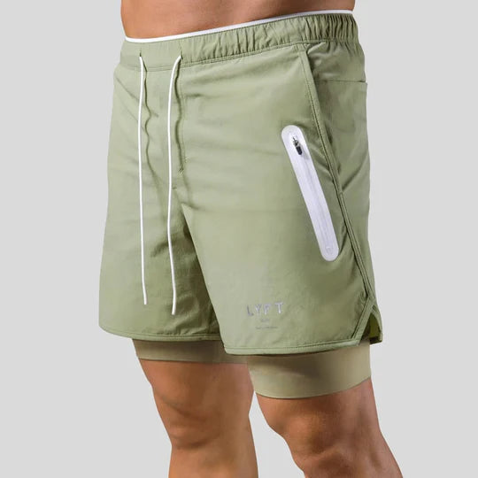 2-in-1 Sports Pants for Men Versatile Performance for Every Workout