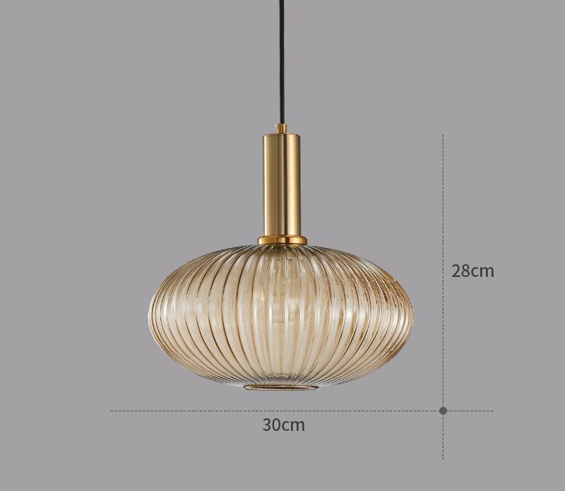 Retro Glass Pendant Lamp – ColorVibe