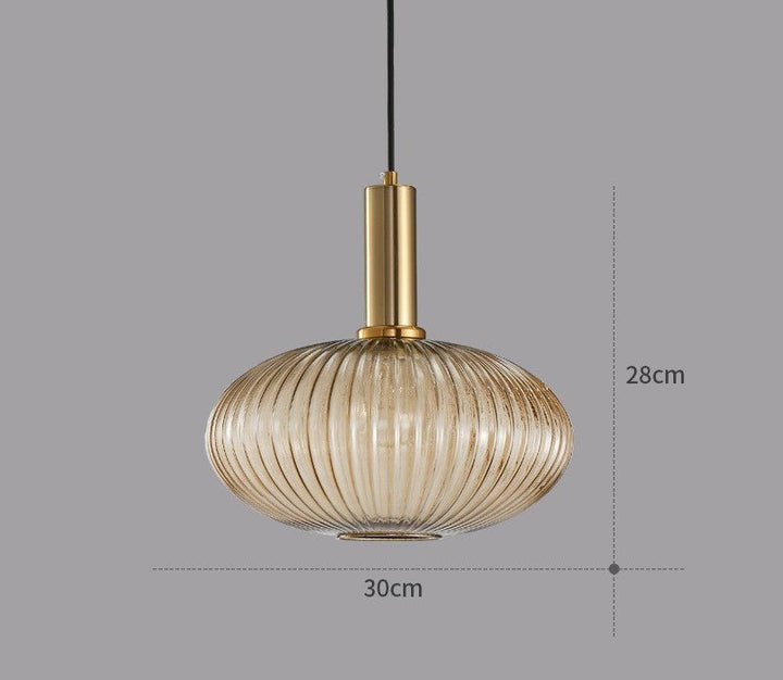 Retro Glass Pendant Lamp – ColorVibe