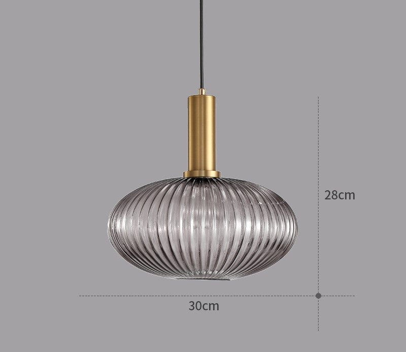 Retro Glass Pendant Lamp – ColorVibe