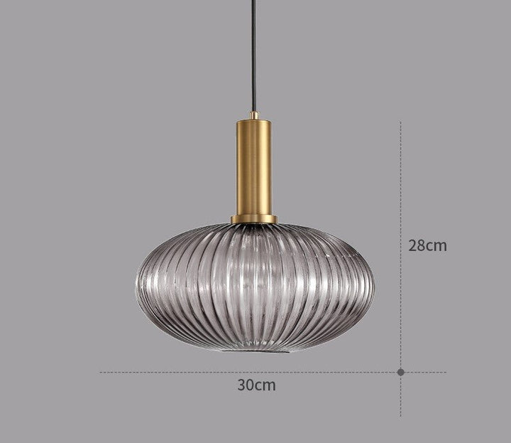 Retro Glass Pendant Lamp – ColorVibe
