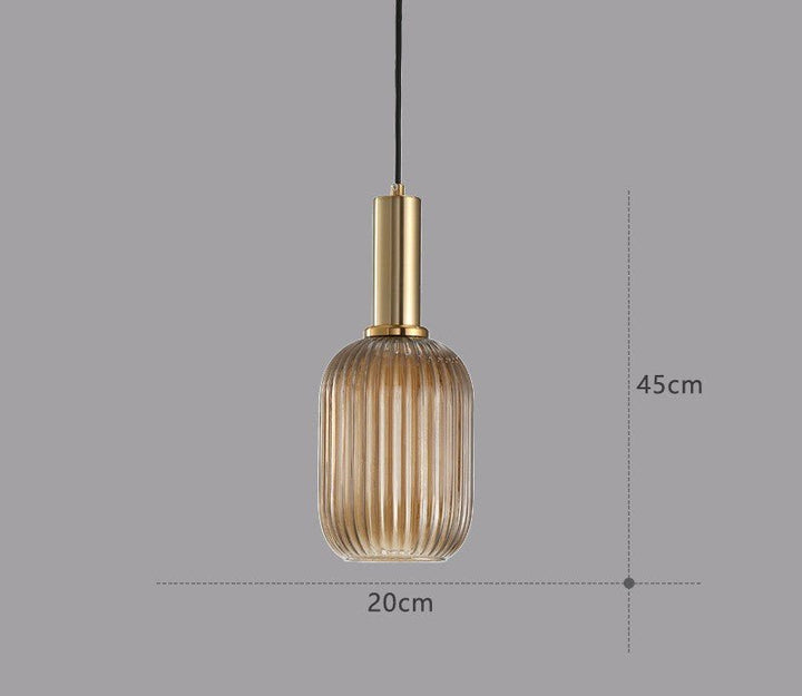 Retro Glass Pendant Lamp – ColorVibe