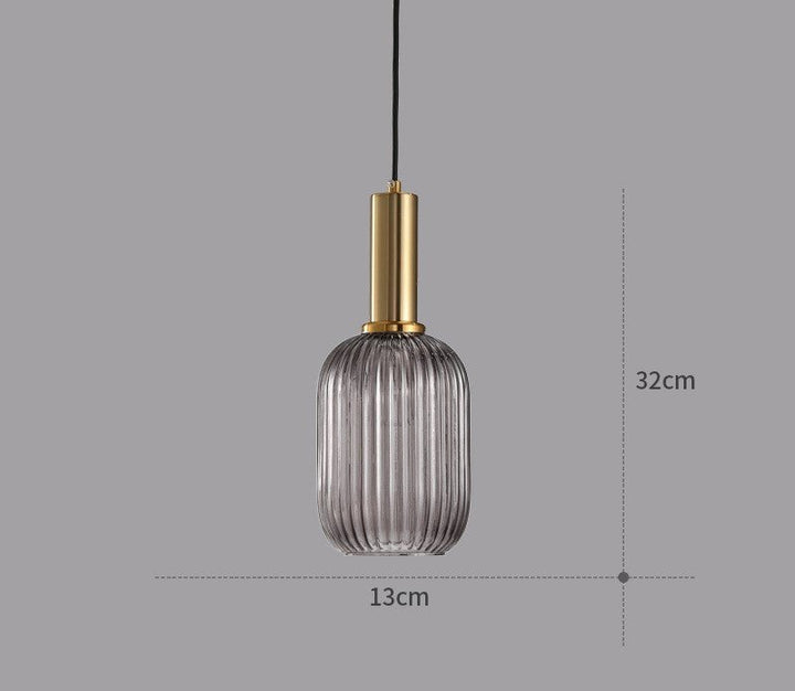 Retro Glass Pendant Lamp – ColorVibe