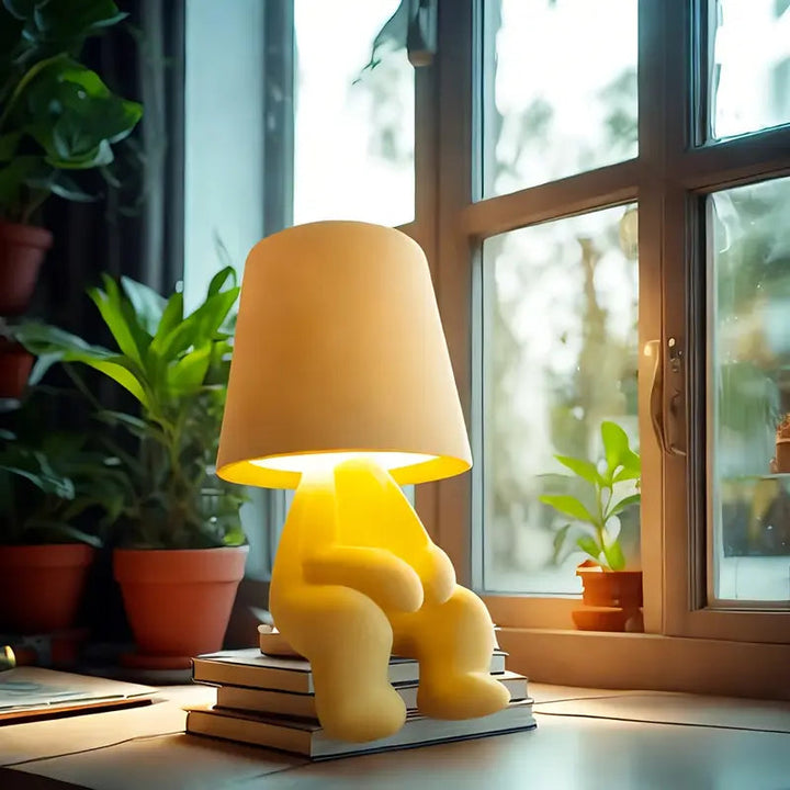 GlowFigur Table Lamp for Kids' Rooms | Modern Lamp | Night Light