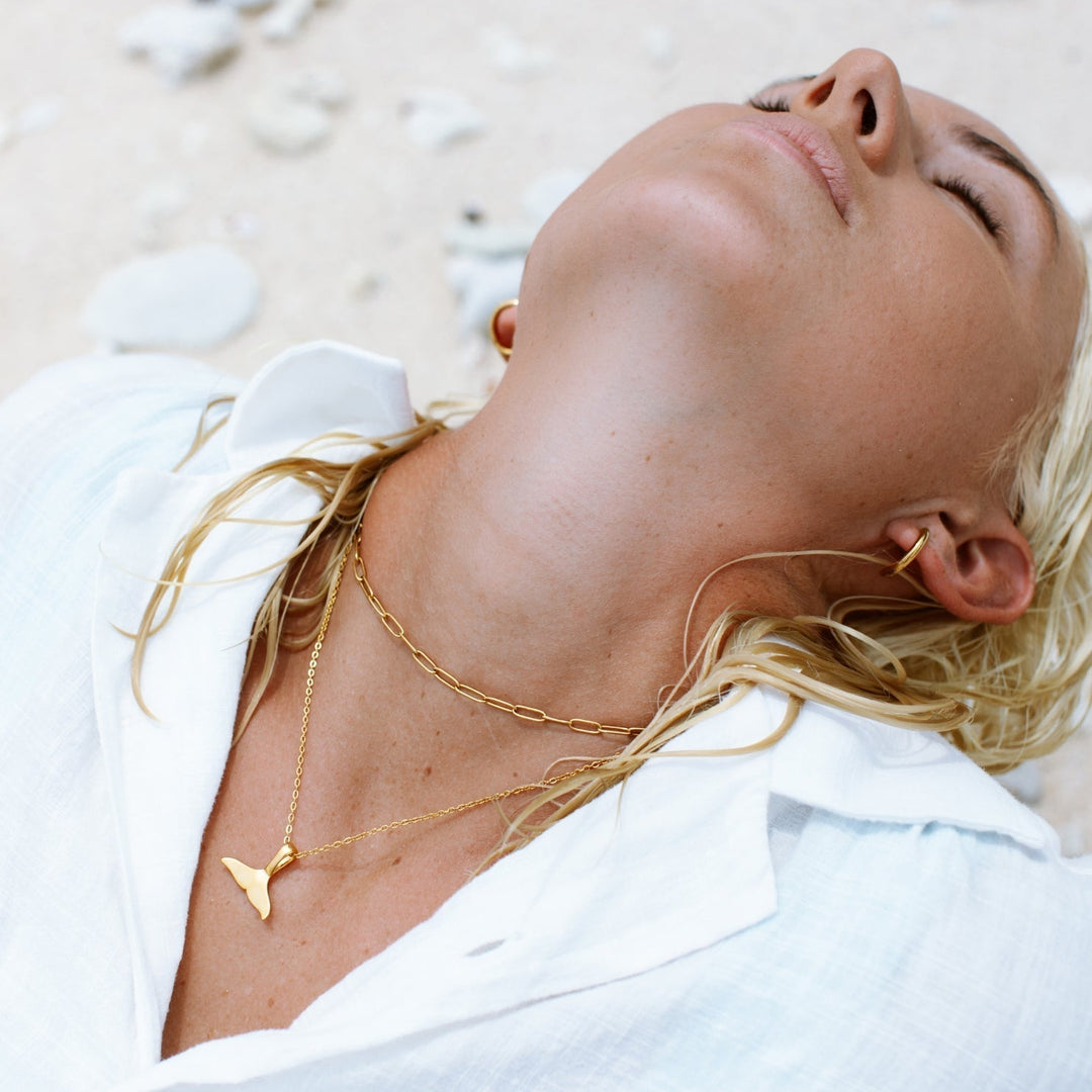 Whale Tail Necklace – Elara