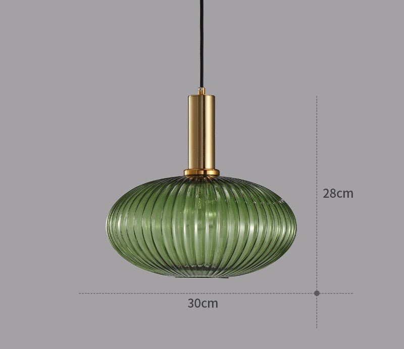 Retro Glass Pendant Lamp – ColorVibe