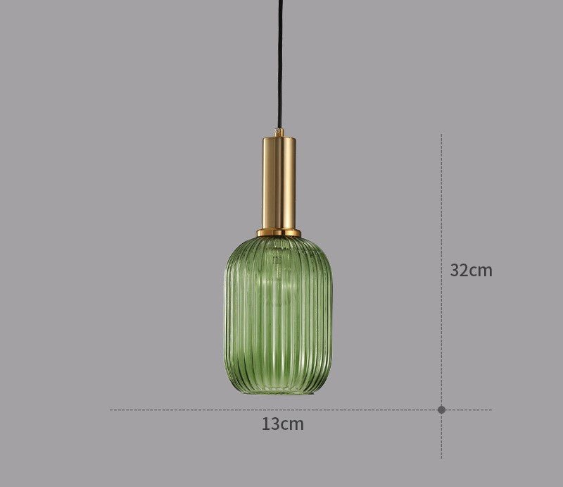 Retro Glass Pendant Lamp – ColorVibe