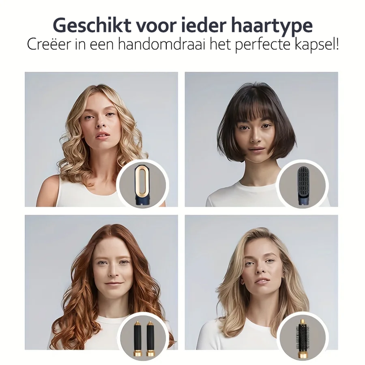 5-in-1 Multifunctional Hair Styler with Ionic Technology - AuraStyle