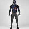 Halloween Cosplay Superhero Costume Set with Tactical Mask Harness and Gloves