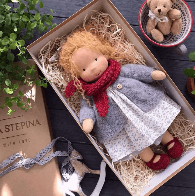 Dear Waldorf Wool Doll – Soft, Durable and Handmade