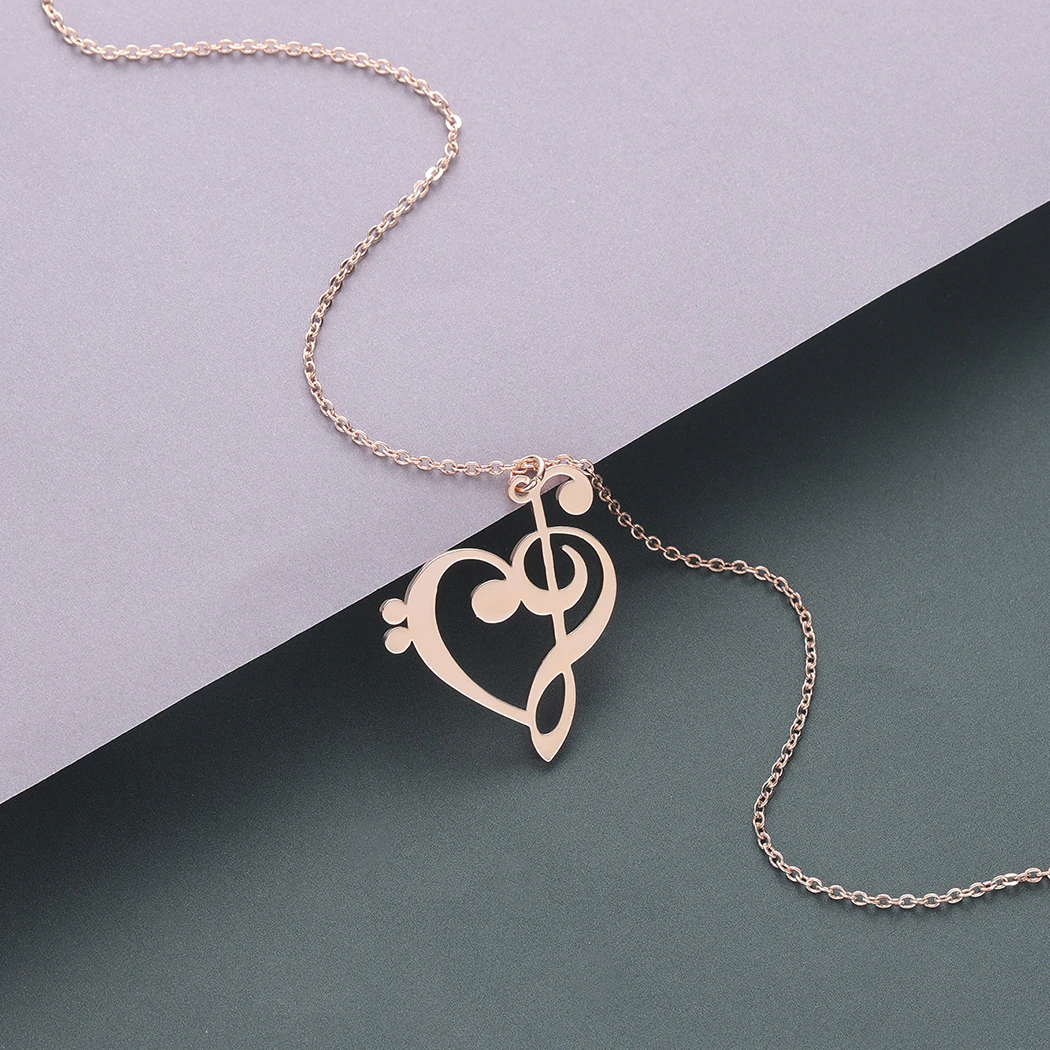 Musical Heart Necklace