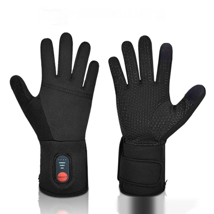 Heated Gloves for Winter with Touchscreen Fingertips and Rechargeable Powered Hand Warmer