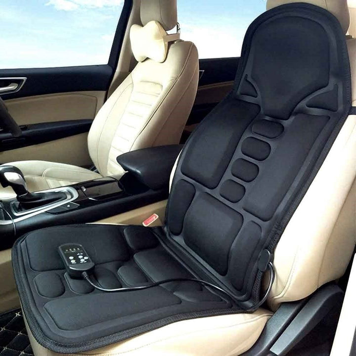 Heated Massage Seat Cushion for Desk Chair and Car with Shiatsu Vibration and Remote Control