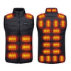 Heated Vest with USB Rechargeable Battery Quilted Design and Multiple Heating Zones