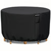 Sturdy Cover for Round Patio Furniture with Vent