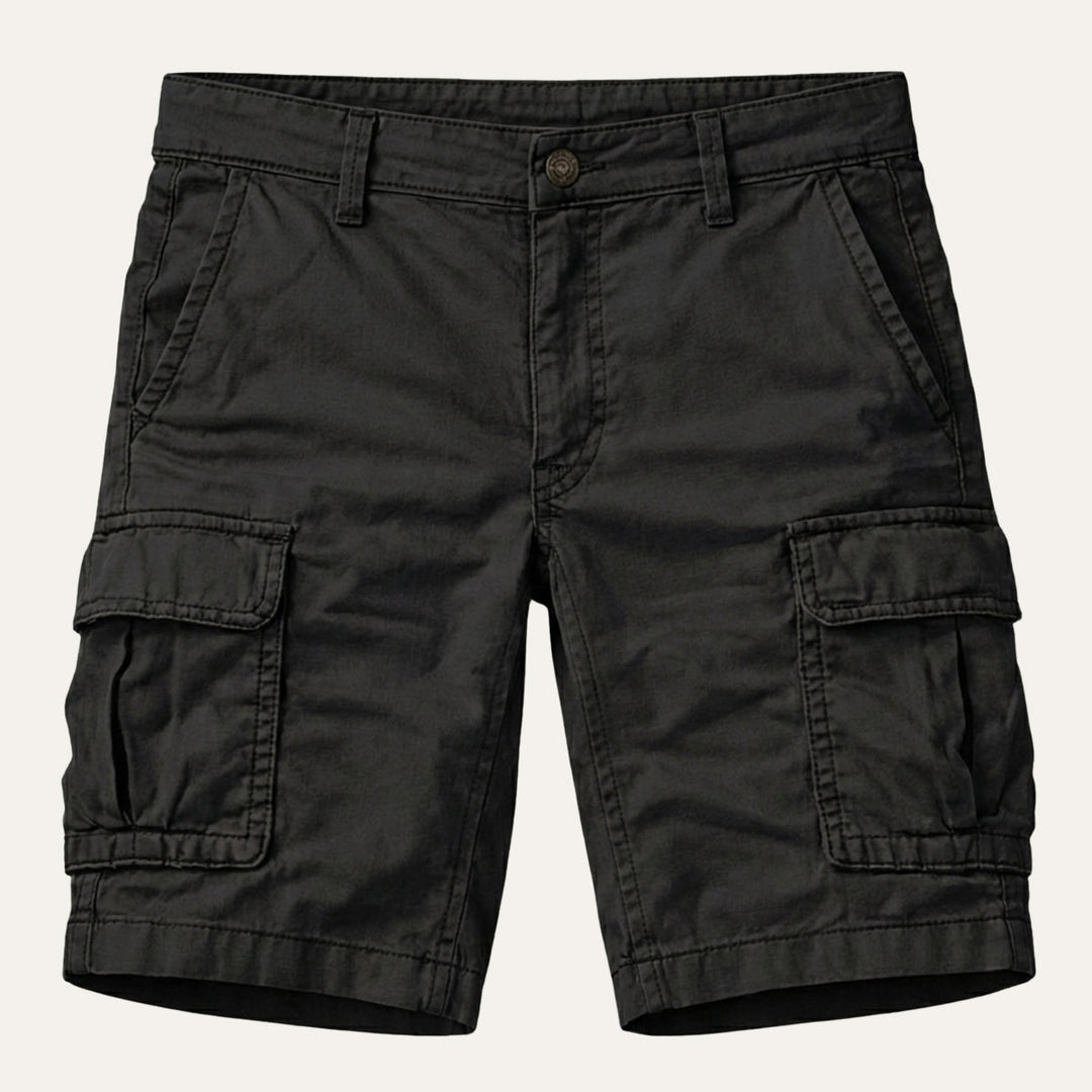 Men's Cargo Shorts with Flap Pockets