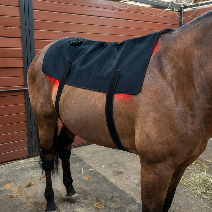 LED Back Wrap for Horses with Red Light Therapy
