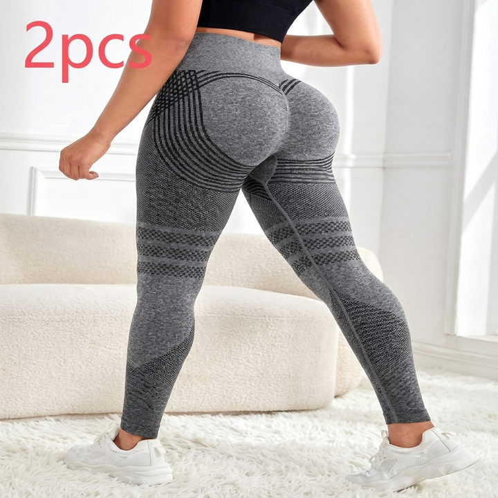 High Waist Hip Lifting Seamless Stretch Leggings