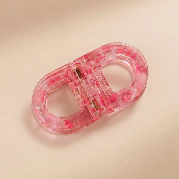 Magnetic hair clip with flat grip – comfortable, bump-free hold