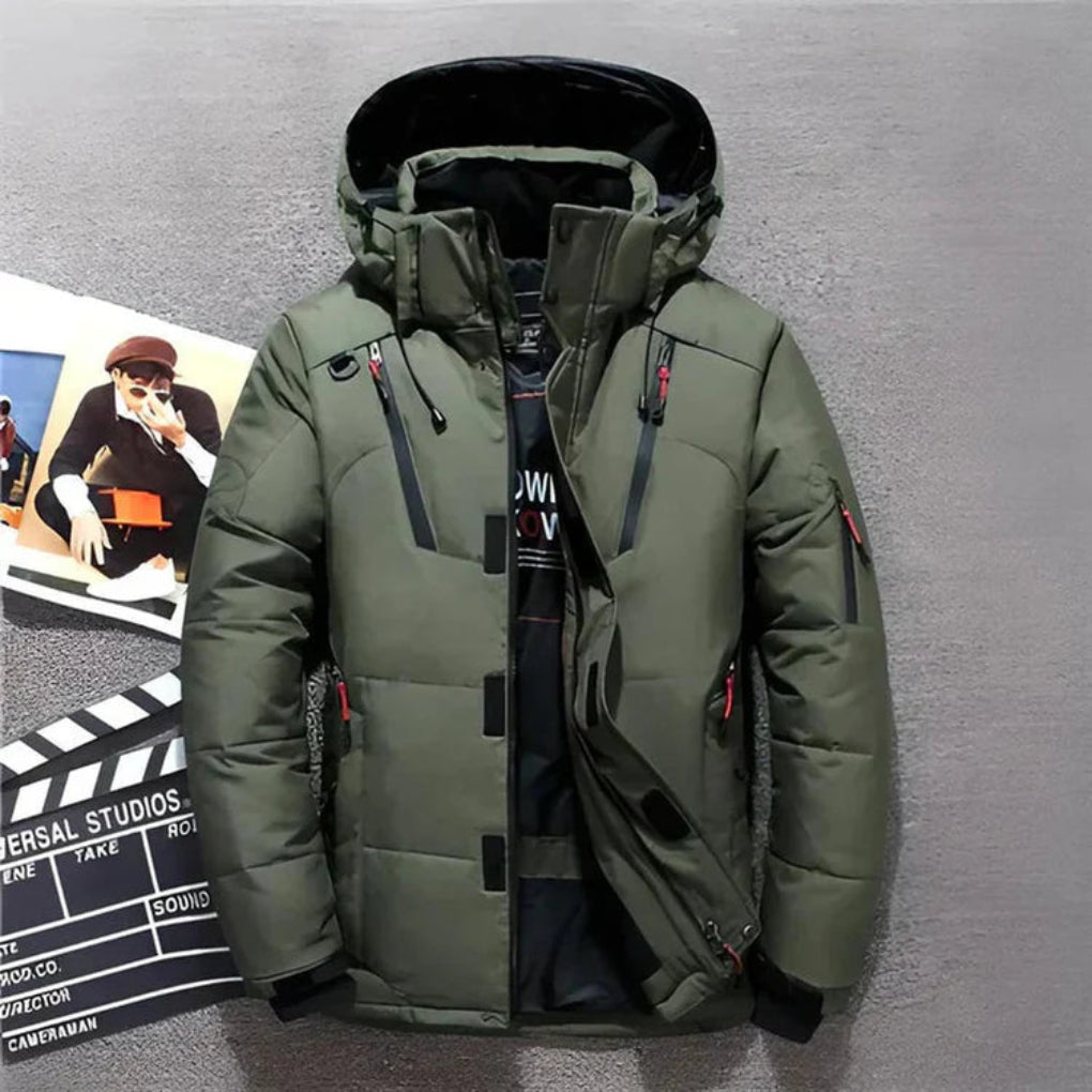 Men’s Insulated Jacket with Hood