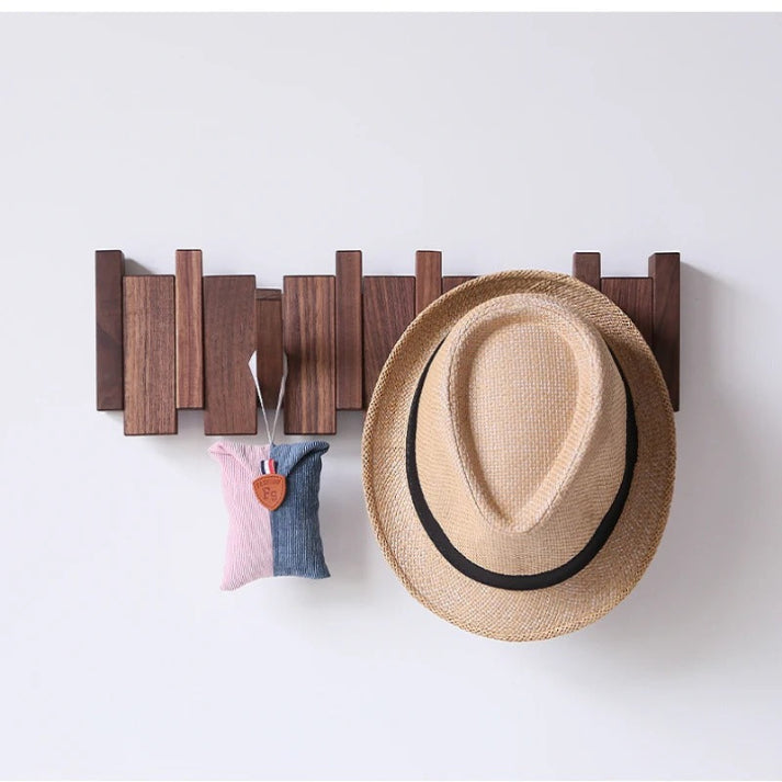 Primo | Piano-Shaped Wooden Coat Rack | Elegant Design | Durable Wood