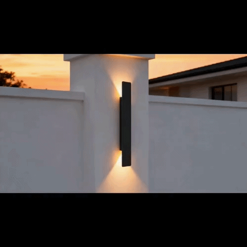 Outdoor LED Wall Light with Up and Down Lighting – Weatherproof, IP65 Rating