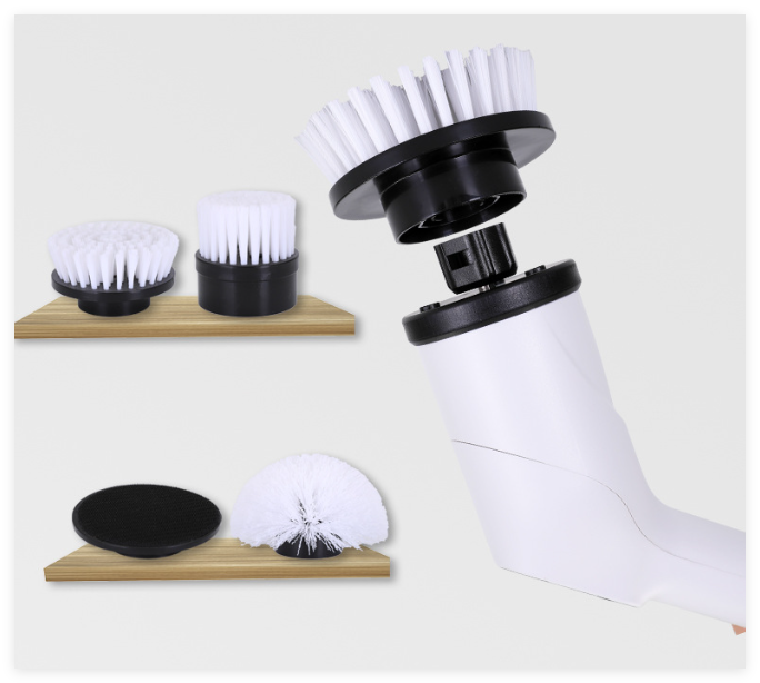 SpinClean Cordless Electric Cleaning Brush with 7 Accessories