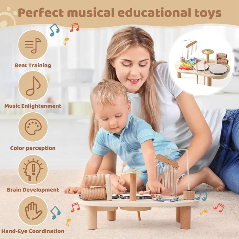 Creative Wooden Music Station – MelodyMaker