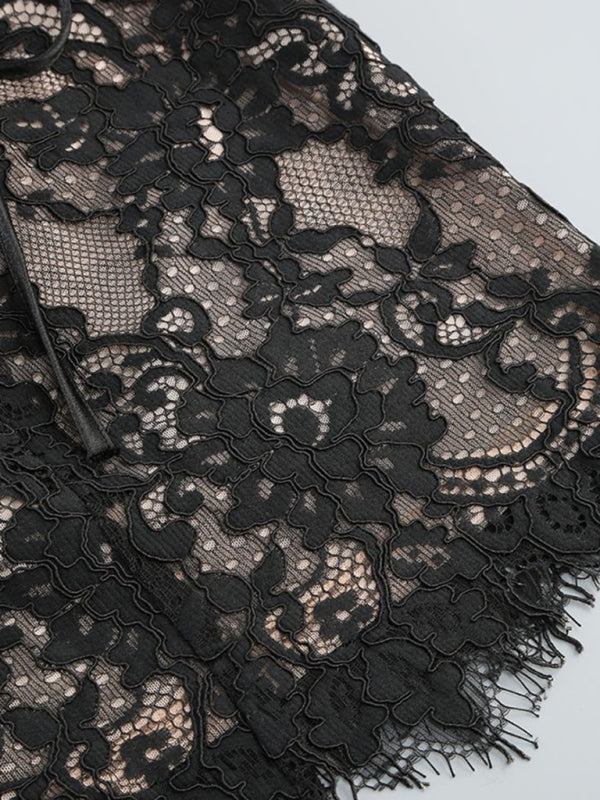 Freya Lace Corset Mini Dress — Where Elegance Meets Allure