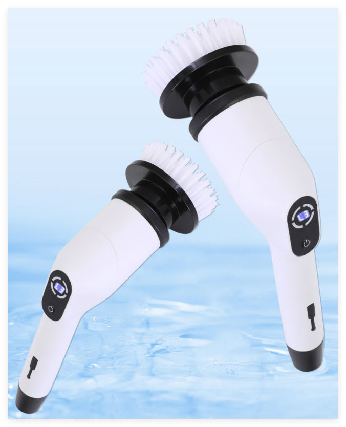 SpinClean Cordless Electric Cleaning Brush with 7 Accessories
