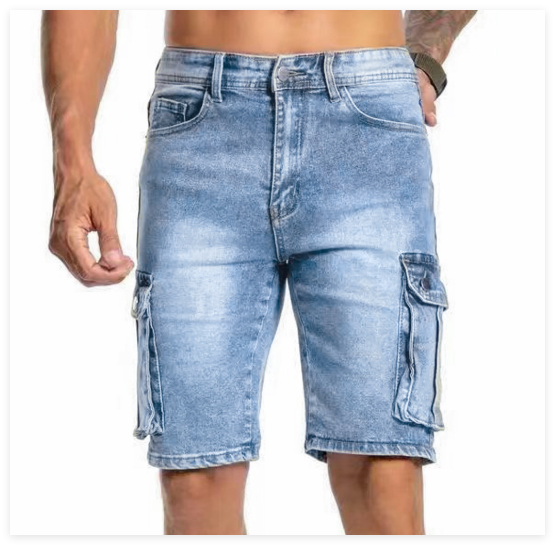 Men's Urban Denim Shorts – Comfortable and Practical
