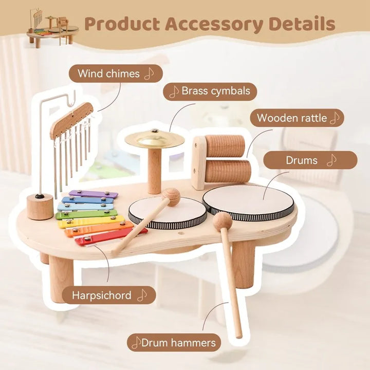 Creative Wooden Music Station – MelodyMaker