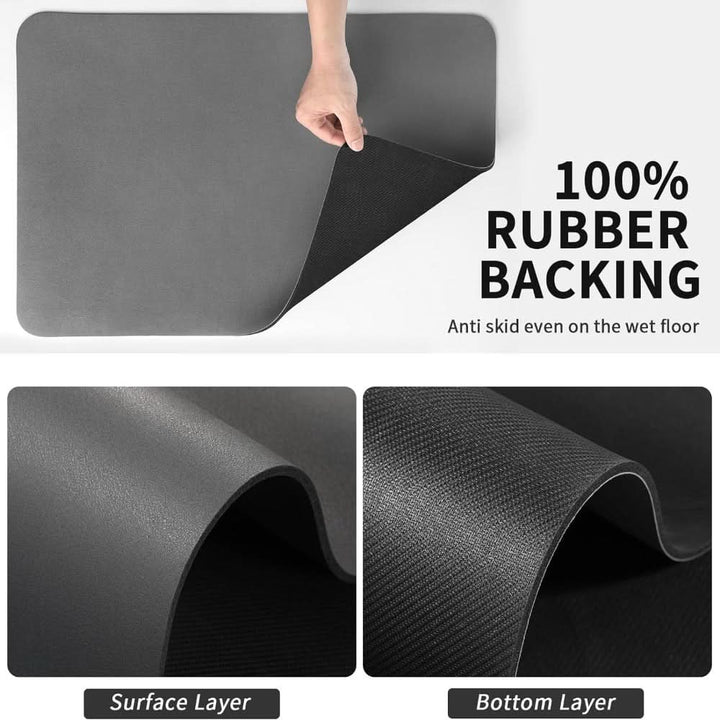 Dish Dryer - Quick-Drying, Highly Absorbent Kitchen Mat