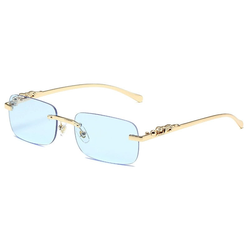 Elegant Vintage Sunglasses for Men - Anti-Glare PC Lenses