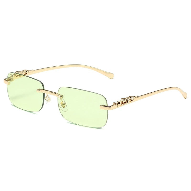Elegant Vintage Sunglasses for Men - Anti-Glare PC Lenses