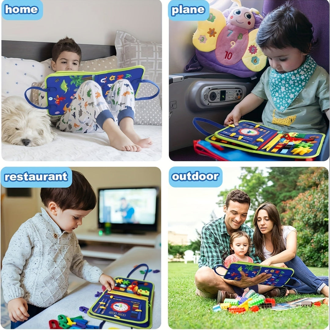 25-in-1 Panel - Educational Sensory Toy for Children