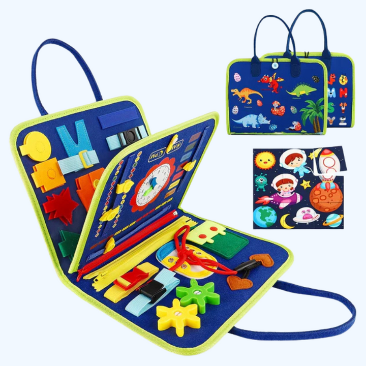 25-in-1 Panel - Educational Sensory Toy for Children