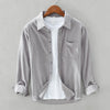 Corduroy Long-Sleeved Men's Shirt – Arvid