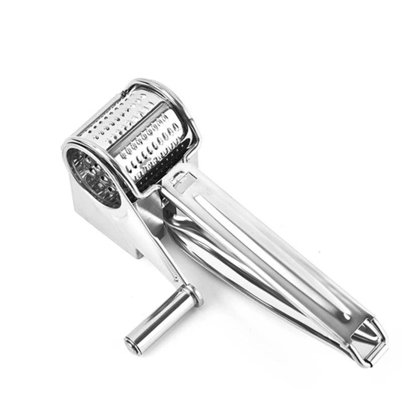 Manual Cheese Grater | Stainless Steel | Versatile Drums